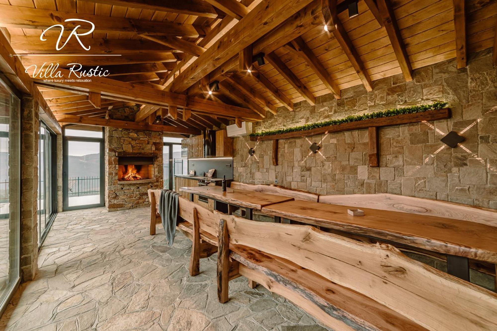 Вила Рустик / Villa Rustic Kyustendil Bagian luar foto