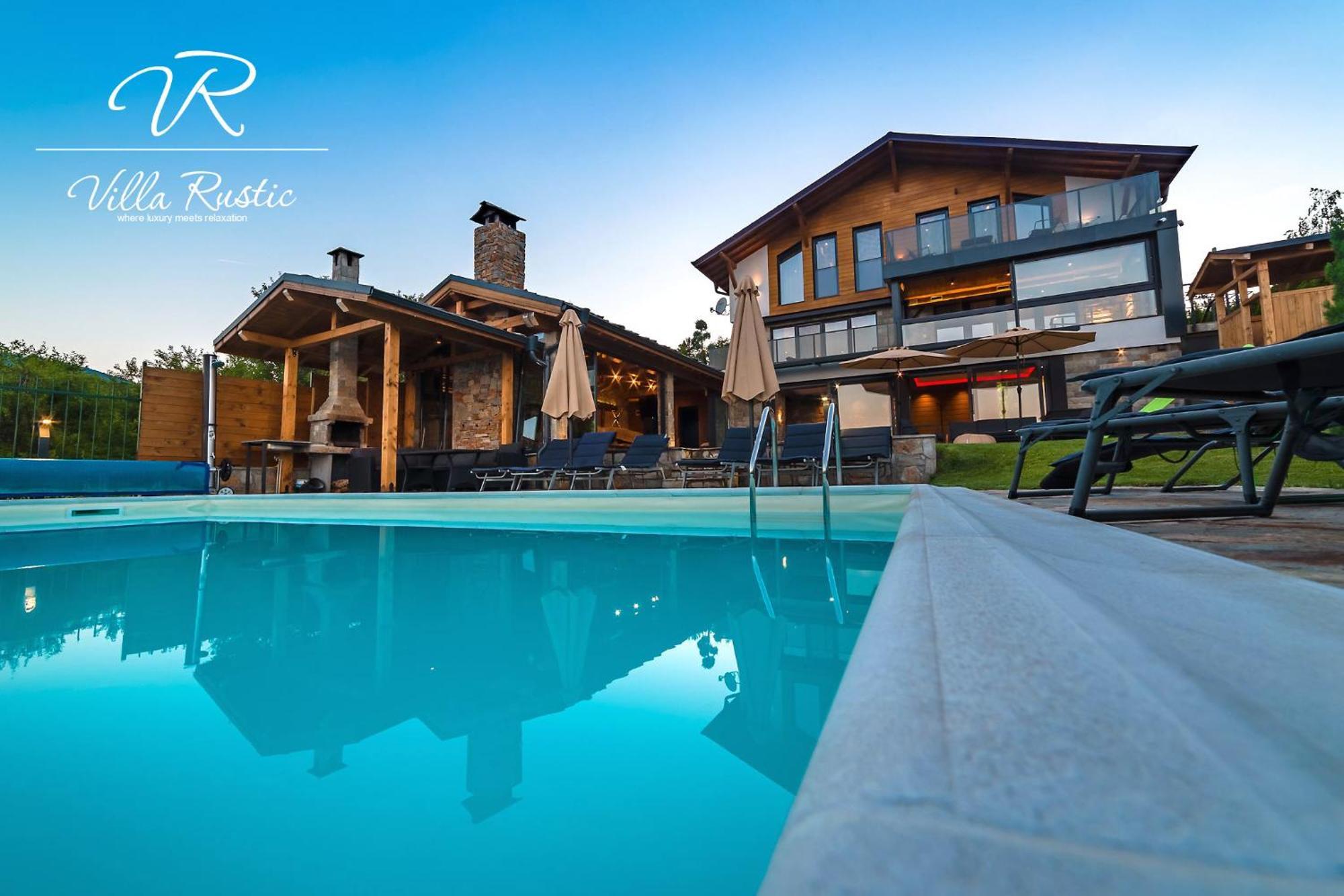 Вила Рустик / Villa Rustic Kyustendil Bagian luar foto
